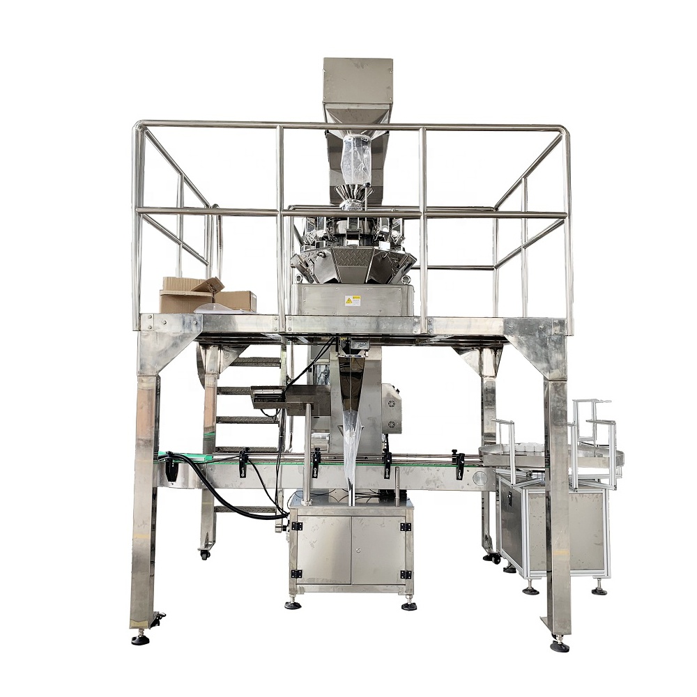 Automatic bottle Sachet Filling Packaging Food Powder Beans Chips Snack Nut Pouch Packing Machine