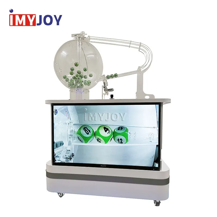 TV type remote operation visible gambling air mixing lottery machine for Activities
